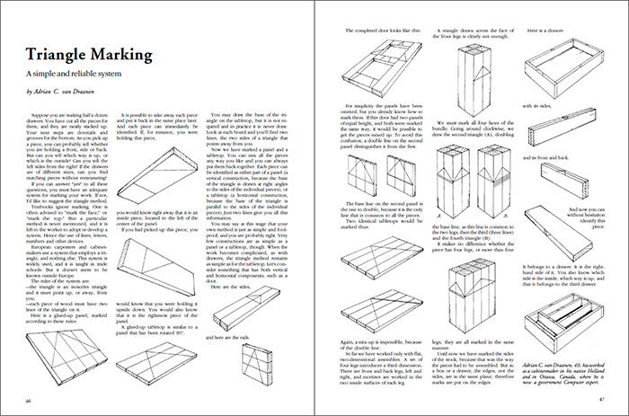 Triangle Marking