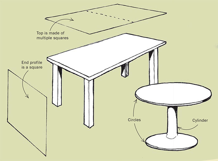 REPEATING GEOMETRIC SHAPES PROVIDE ORDER