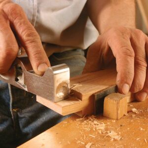 shoulder plane to slim a fat tenon