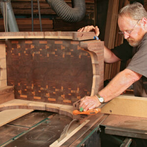 end grain table legs