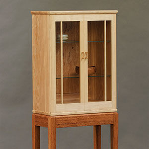 Display Cabinet, the Krenov Way