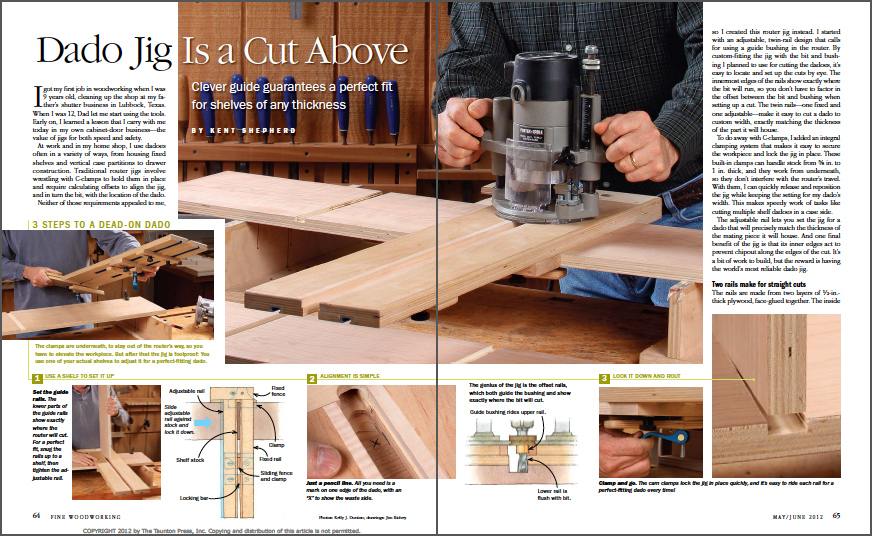 How to Build a Dado Jig spread