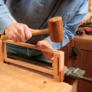 shaker legs glue-up