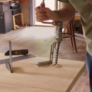 octagonal table drilling