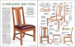 comfortable side chair issue