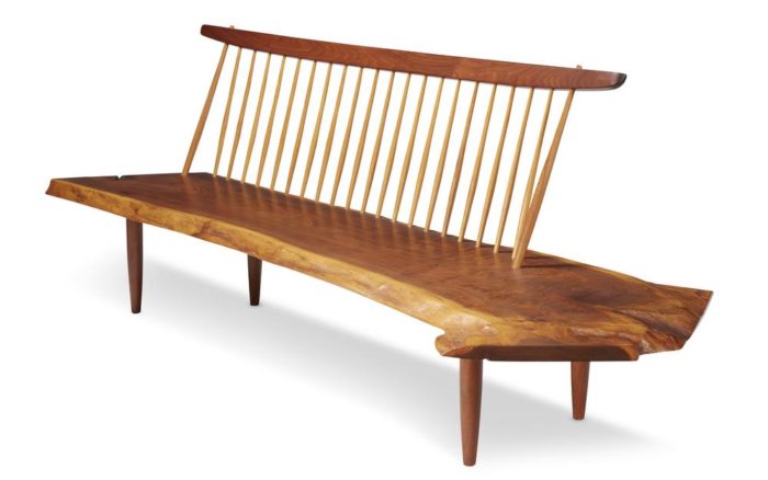 George Nakashima, Conoid bench