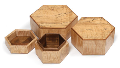 hexagonal boxes