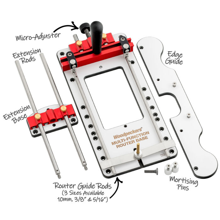 Woodpeckers Introduces the Multi-Function Router Base