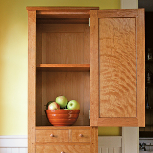 Chimney cupboard fit for a Shaker