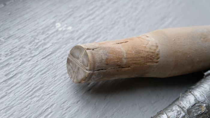 A peg in an Amana Church Bench