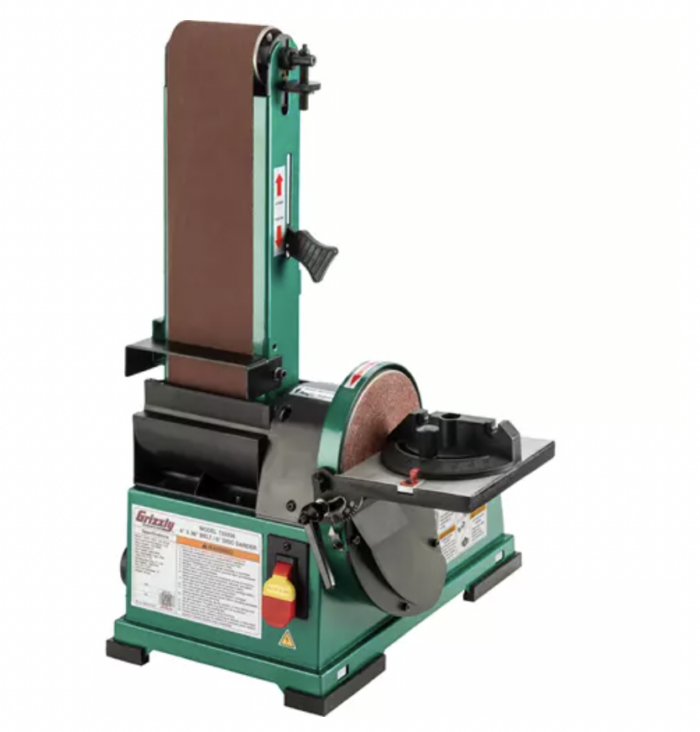 Grizzly T33256 - 4" x 36" Belt / 6" Disc Combo Sander