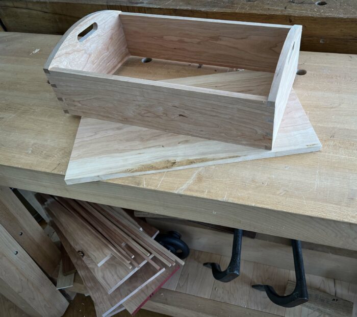 unfinished Shaker tray