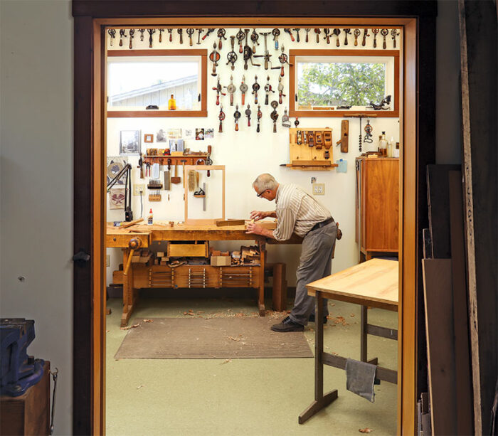 inside the bench room