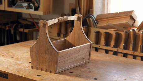 Light, Sturdy Dovetailed Tote – FineWoodworking