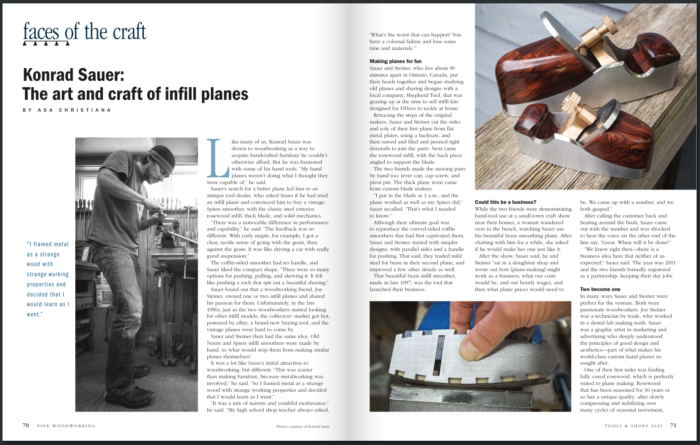 The art and craft of infill planes