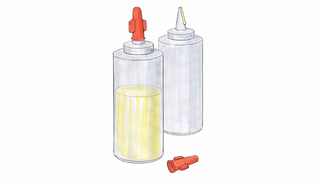 Cap your glue bottle with a wire nut