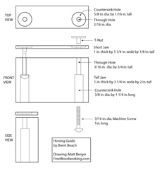 Honing Guide Plans