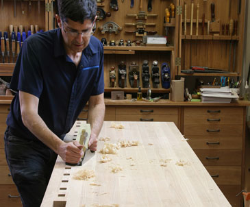 flattening a benchtop